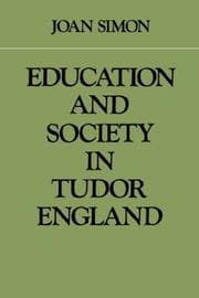 Tapa de Education and Society in Tudor England