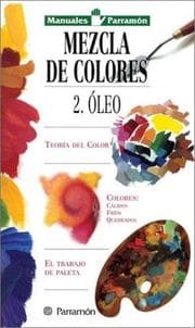 Tapa de Mezcla de colores al oleo