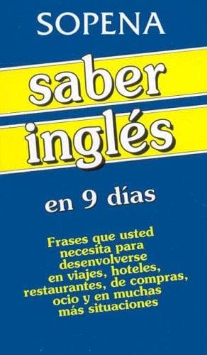 Tapa de Saber Ingles En 9 Dias