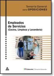Tapa de Empleados de Servicios (Cocina, Limpieza y Lavandería). Temario General para oposiciones