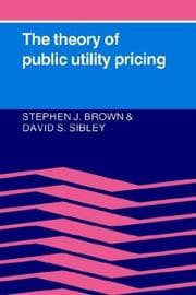 Tapa de The theory of public utility pricing