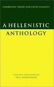 Tapa de A Hellenistic anthology