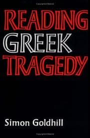 Tapa de Reading Greek tragedy