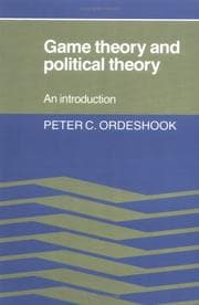 Tapa de Game theory and political theory