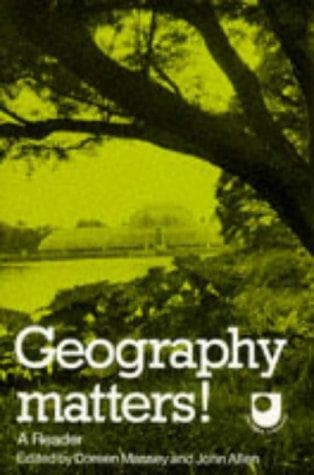 Tapa de Geography Matters!