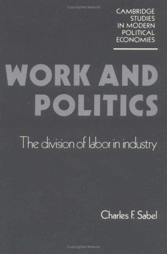 Tapa de Work and politics