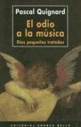 Tapa de El Odio a la Musica