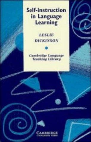 Tapa de Self-instruction in language learning