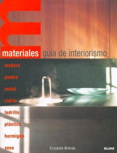 Tapa de Materiales Guia de Interiorismo
