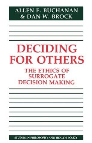Tapa de Deciding for others