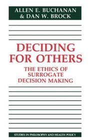 Tapa de Deciding for others