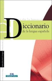 Tapa de Diccionario de la lengua española (Manuales de la lengua series)