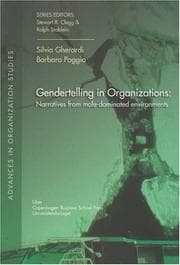 Tapa de Gendertelling in organizations