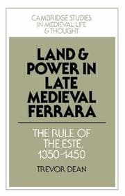 Tapa de Land and power in late medieval Ferrara
