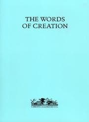 Tapa de The Words of Creation