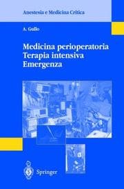 Tapa de Medicina perioperatoria Terapia intensiva Emergenza (Anestesia e Medicina Critica)