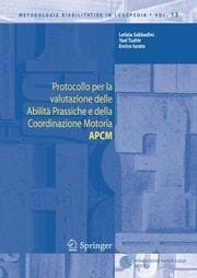 Tapa de Protocollo per la valutazione delle Abilità Prassiche e della Coordinazione Motoria APCM (Metodologie Riabilitative in Logopedia)