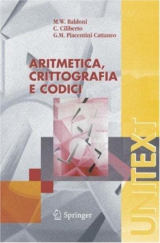 Tapa de Aritmetica, crittografia e codici