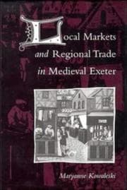 Tapa de Local markets and regional trade in medieval Exeter
