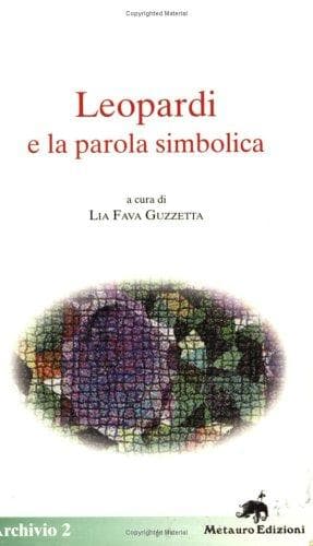 Tapa de Leopardi E La Parola Simbolica
