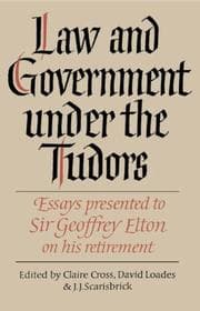 Tapa de Law and government under the Tudors