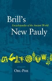 Tapa de Brill's New Pauly