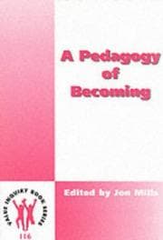 Tapa de A Pedagogy of Becoming