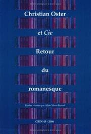 Tapa de Christian Oster et cie (CRIN)