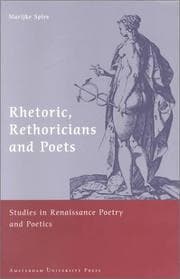 Tapa de Rhetoric, rhetoricians, and poets