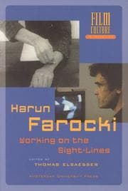 Tapa de Harun Farocki