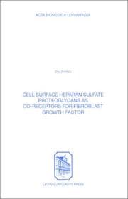 Tapa de Cell Surface Heparan Sulfate Proteoglycans As Co-Receptors for Fibroblast Growth Factor