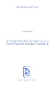 Tapa de New Strategies for the Treatment of Coxsackievirus-induced Myocarditis