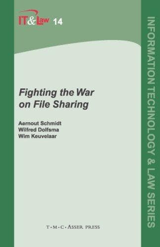 Tapa de Fighting the war on file sharing