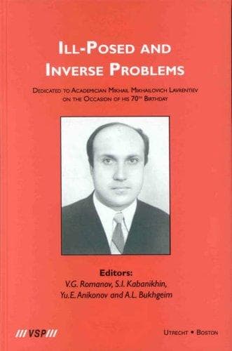 Tapa de Ill-Posed and Inverse Problems