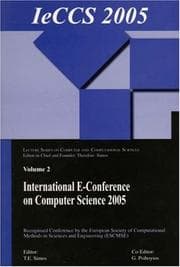 Tapa de International e-Conference on Computer Science