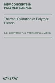 Tapa de Thermal oxidation of polymer blends