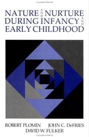 Tapa de Nature and nurture during infancy and early childhood