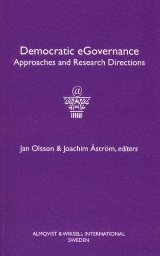 Tapa de Democratic eGovernance