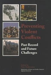 Tapa de Preventing Violent Conflicts