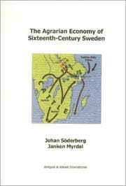Tapa de The agrarian economy of sixteenth-century Sweden