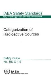 Tapa de Categorization of Radioactive Sources