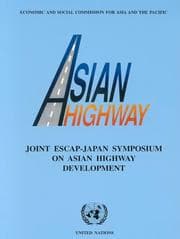 Tapa de Joint Escap-Japan Symposium on Asian Highway
