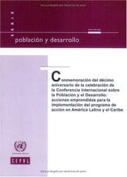 Tapa de Conmemoración del Décimo Aniversario de la Celebración de la Conferencia Internacional sobre la Población y el Desarrollo
