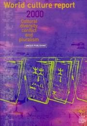 Tapa de World Culture Report 2000