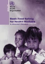 Tapa de Basic Food Safety for Health Workers