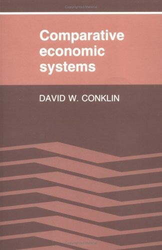 Tapa de Comparative economic systems