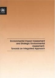 Tapa de Environmental impact assessment and strategic environmental assessment