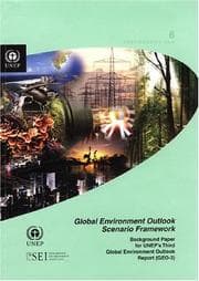 Tapa de Global environment outlook scenario framework