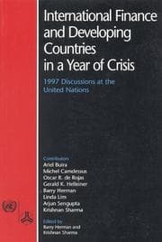 Tapa de International Finance and Developing Countries in a Year of Crisis