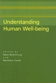 Tapa de Understanding human well-being